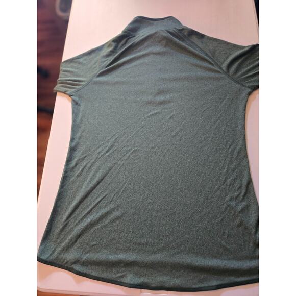 Michigan State Spartans 1/4 Zip Pullover - Women's Large Green - Picture 5 of 8